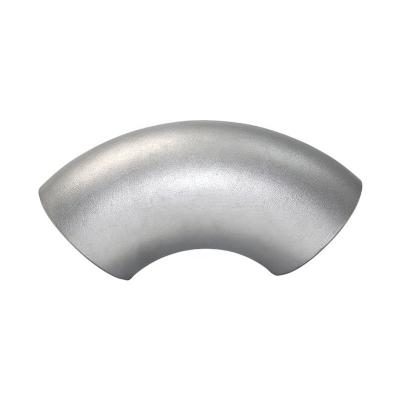 China Round Head Code Butt Welded 45 90 Degree Elbow Customizable 317L Elbow ASTM A403 WP317L Forged Stainless Steel Pipe Fittings for sale