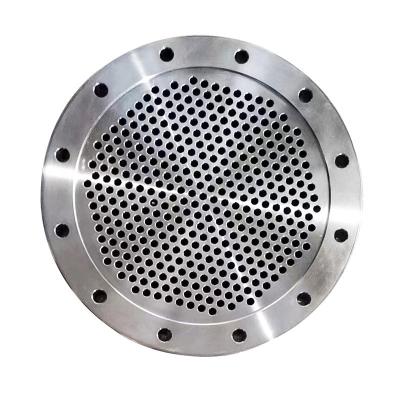 China Large Diameter Forged Flange Double Boiler Fixed Stationary Tube Heat Exchanger with No-Standard Tube Sheet Condenser for sale