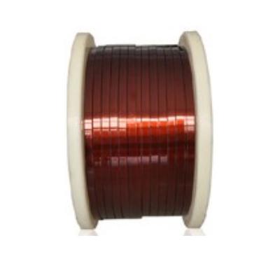 China NXF C21000/C22000/C26800/C28000 Enamelled Copper Flat Wire with 130/155/180/200/220/240 Thermal Level and Customizable for sale