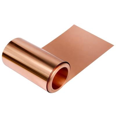 China Half Hard Pure Copper C10100 C10300 C11000 C12200 Copper Foil/Strip Tape in Coil with 99.9% Purity and ISO9001 Certified for sale