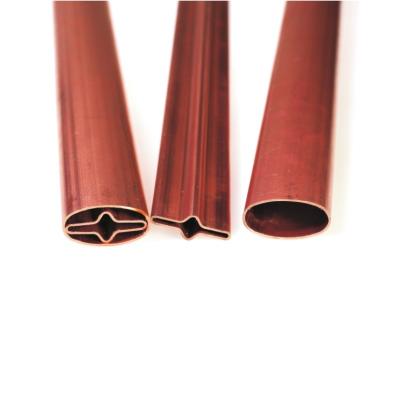 China 40% Elongation NXF Special Pipe TP1 TP2 Oval and Cross Tube GB/T17791 Copper Tube for Bending Cutting Welding Services for sale