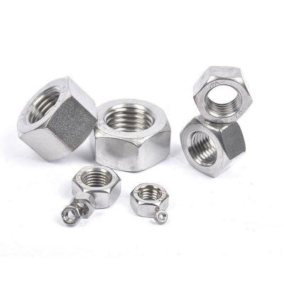 China Plain Finish Gr.660A Heavy Hex Nut DOUBLE SIDED CHAMFER Sizes M10 M12 and M14 for Industrial Applications for sale