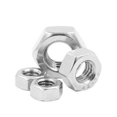 China NXF 2205 DIN934 M6-M30 Thin Hex Nut in Natural Finish and Polished Finish for Water Treatment for sale