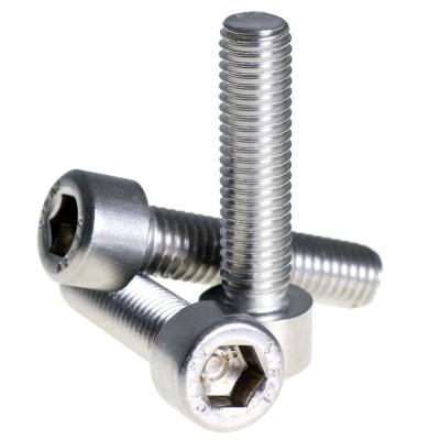 China NXF Industrial 316/0Cr17Ni12Mo2/1.4401 2#-56*5/8 Stainless Steel 316 Hexagon Socket Head Cap Machine Screws Bolt for sale