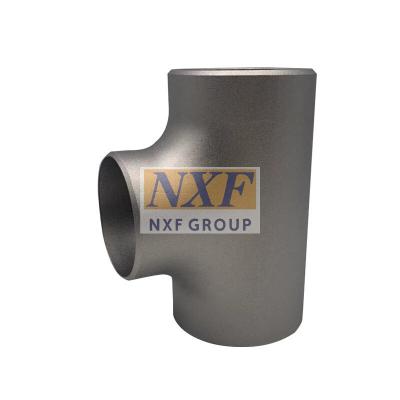 China NXF ASTM A240 316H/1Cr17Ni12Mo2/31609 DN15-1200  SCH10-XXS Stainless Steel 316H  Butt Welding Straight Reducer Tee for sale