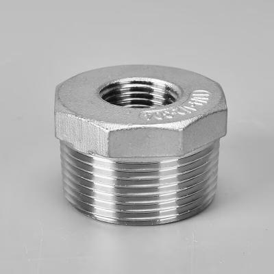 China NXF ASTM A240 316H /1Cr17Ni12Mo2/31609 DN15-1200  Class 150-2500 Stainless Steel 316H Forging Threaded Hexagon Head Bushing for sale