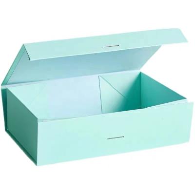 China Recyclable DVI Gift Box 10.62x7.48x3.14inches Rectangle Clothing Packaging Boxes Bulk With Magnetic Lid Luxury Boxes For Clothing for sale