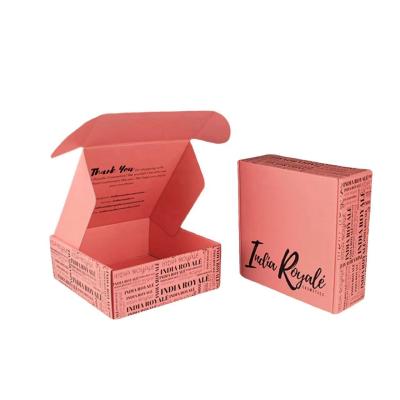 China DVI Recyclable Promo New 2 Sides Painted Luxury Paper Box Three Sides Corrugated Creative Up-to-date Packaging Corrugated Boxes Custom Logo For Party Favors for sale