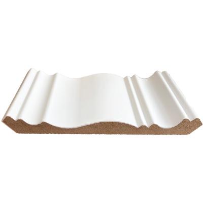 China Low Price Modern MDF Ceiling Cornice Plaster Stock Polystyrene Frame Plastic Picture Frame Wrap Molding for sale