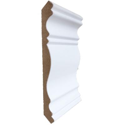 China Modern Hot Sale White MDF Skirting Crown Panel Ceiling Mount for sale