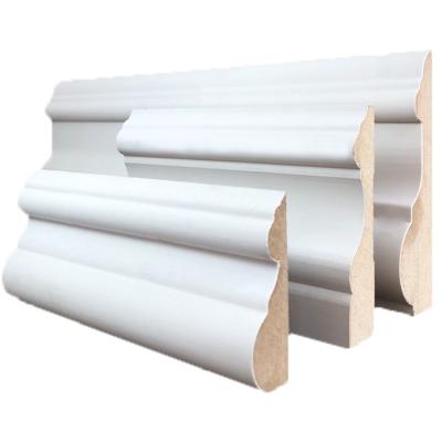 China Modern Waterproof Curling Board Cornice Forming Fiber Cladding Wall Skirt Design Board Corner Curving Line for sale