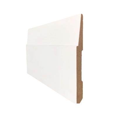 China Contemporary Building Baseboard Molding Top Quality MDF Decorative Skirting Board for sale