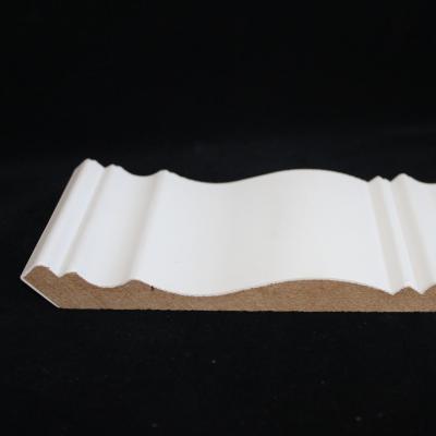 China Contemporary white primed crown molding for home decoration for sale