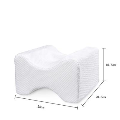 China Memory Leg Positioner Knee Pillow Memory Foam Removable and Washable Cover Promotes Better Sleep Improve Blood Circulation for sale