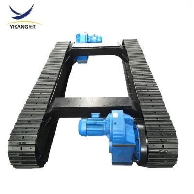 China Construction Machiner Parts Construction Machinery Factory Custom Electric Undercarriage With Steel Track for sale