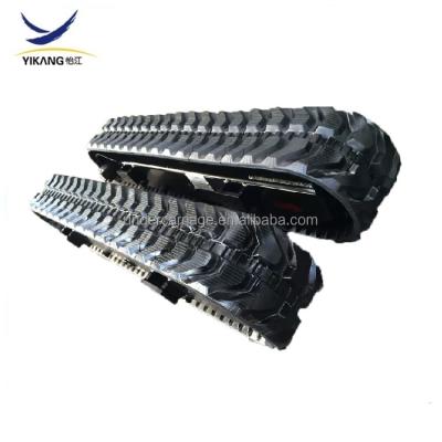 China Construction Machinery Crawler Undercarriage Excavator Steel Rubber Track for sale