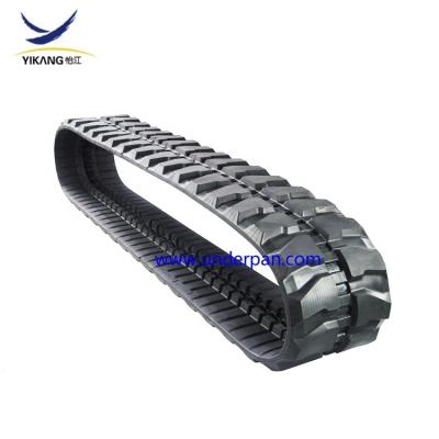 China Crawler Excavator 450x81x76W Excavator Undercarriage Parts Rubber Track for sale