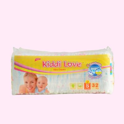 China Printed KIDDI LOVE PE Quality Cheap Price Baby Diaper for sale