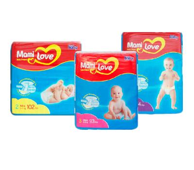 China Wholesale Disposable Baby Printed Couche Bebe Baby Nappies Diapers for sale