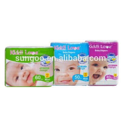 China Printed Kiddi Like Bebe Baby Diapers Baby Products for sale