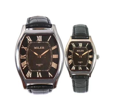 China Miler Hot Sale Fashion OEM/ODM Quartz Leather Watch Couple Watch for sale