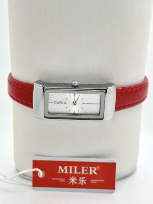 China Leather Strap Quartz Watch for Personalized Engraving for sale