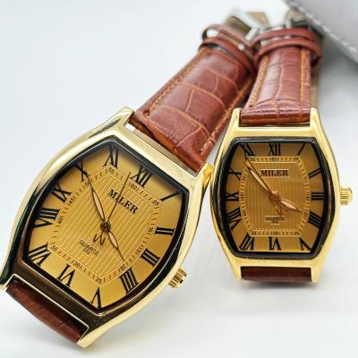 China Women And Men Stylish Couple Watch Luxury Fashion Quartz Watch for sale