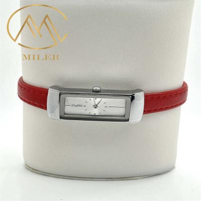 China Miler ML-111 Classic Gift Leather Strap Relógio Leve Nova Moda Relógio Feminino à venda