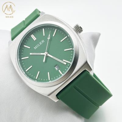 China ODM Fashion Sport Minimalist Niche Silicon Strap Watch With Stainless Steel Case for Lady for sale