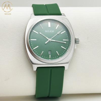 China Caso de silicona relojes de pulsera clásicos para pareja 30M resistente al agua en venta