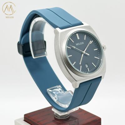 China Multifunction Round Silicon Strap Watch Waterproof Luminous Wrist Watch Timepiece for sale