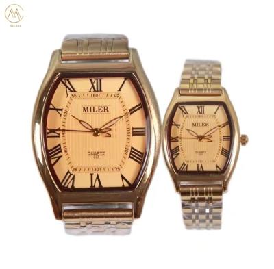 China Wholesale Custom Logo Stylish Couple Watch Stainless Steel Fashion Quartz Watch for sale