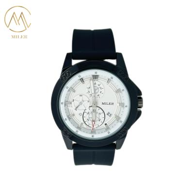 China Most Popular Products Minimalist Sport Silicone Stripe Unisex Watch Line Simple Fashion Couple Wrist Watch for sale