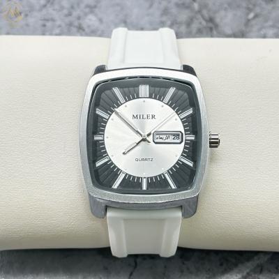 China Silicone Band Classic Mens Wrist Watches for Classic and Modern Look for sale