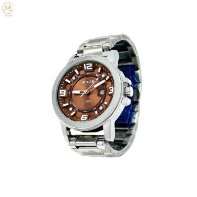 China New Casual Sport Men  Luxury Waterproof Quartz Watch with Stainless Steel Band for sale