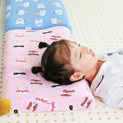 China Anti-slip Memory Baby Sleep Good Sale Saien Baby Pillow Anti-static Warm Cute Foam Cervical Pillow for sale