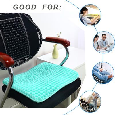 China Ergonomic first-class elastic gel cushion therapy design non-slip soft comfortable cushion for sale