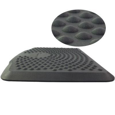 China 2020 Amazon Hot Sale CLASSIC High Quality Anti Fatigue Button 2020 Anti-slip Foaming Dot Pattern PU Floor Mat for sale