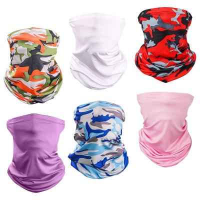 China Running Dress.scarf Ice Silk Outdoor Exercise Neck Cuff Women Men Neck Cuff Shield Sunlight Neck Cuff for sale