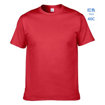 China Fashion slim casual men's summer tops 100% cotton man t shirts QUICK DRY with low price for sale