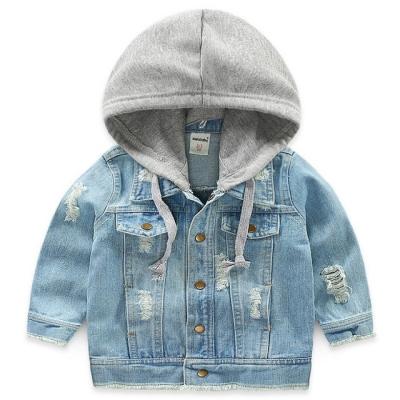 China Waterproof 2021 Winter Style Custom Cowboy Kids Boys Coats New for sale