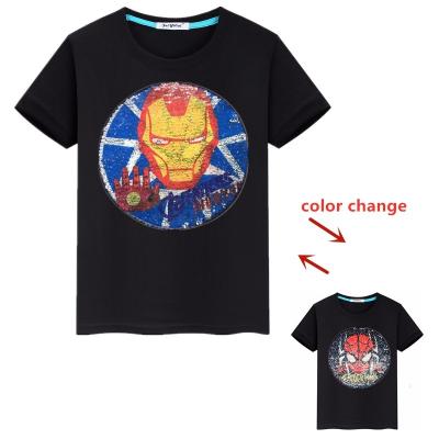 China Anti-pilling Custom Customized Cartoon Boy Shirts T-Shirt For Kids Boys for sale