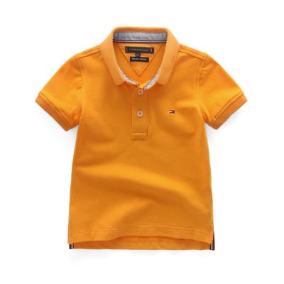 China QUICK DRY Summer Fashion Casual Short Sleeve Polo T-Shirt For Baby Boy Kids for sale