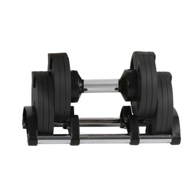 China Wholesale Durable Fitness Equipment Gym Weights Set Adjustable 20kg Weight Multi Steel Dumbbell Dumbbell Set For Sale for sale