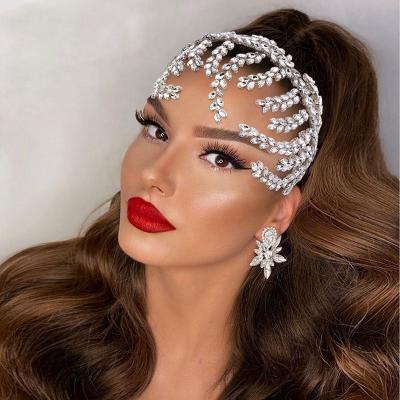 China European and American Crystal Fairy Silver Main Vine Rhinestone Wedding Cheerfeel SP339 Style Jewelry Hair Accessories for Party and Fashion Women for sale