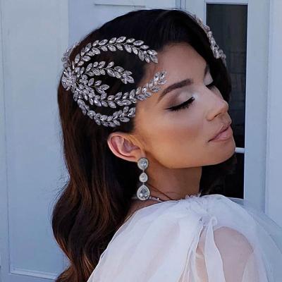 China 2022 Fashion Cheerfeel SP-338 Fashion Bridal Headpieces Party Headpieces European and American Luxury Handmade Crystal Headband Bridal Hair Pieces 2022 for sale