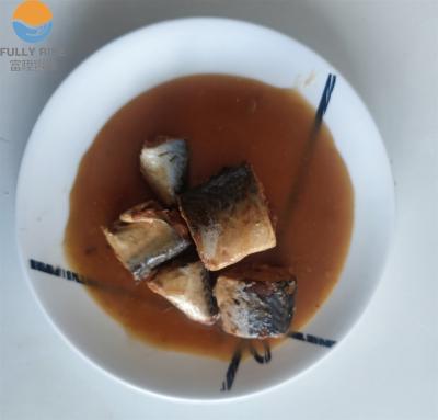 China Famous Brand Canned Mackerel Canned In Miso Suace 425g Canned Fish for sale