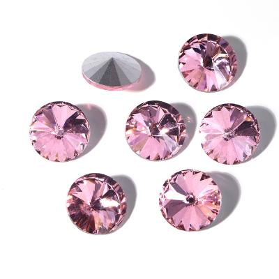 China Pointback High Quality K9 Rhinestone Crystal Bulk Non Hotfix Fancy Rhinestone Glass Chips For Shoes for sale