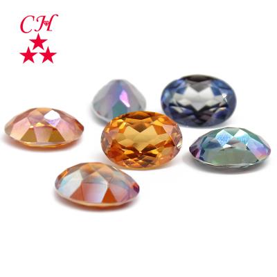 China Making Jewelry Bracelet Earring Wholesale 12*16mm Oval Corundum Pendant Sapphire For Natural Gemstone Jewelry à venda