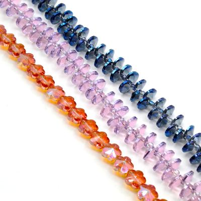 China Factory Wholesale Environment Inspection Flat Bead Crystal Glass Loose Beads DIY Jewelry Clothing Accessories Hand Beaded for sale